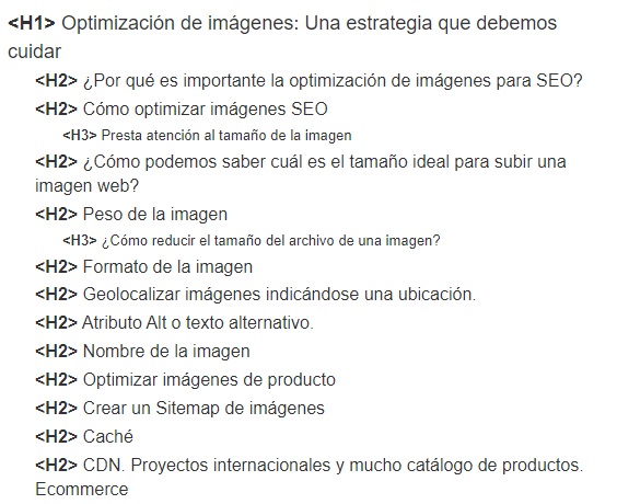 headings SEO