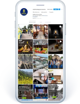 Redes sociales de Cabildo Gran Canaria